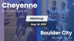 Matchup: Cheyenne vs. Boulder City  2018