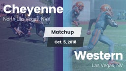 Matchup: Cheyenne vs. Western  2018