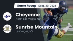 Recap: Cheyenne  vs. Sunrise Mountain  2021