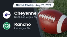 Recap: Cheyenne  vs. Rancho  2022