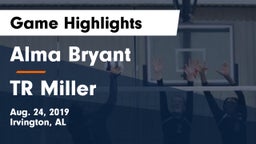 Alma Bryant  vs TR Miller Game Highlights - Aug. 24, 2019