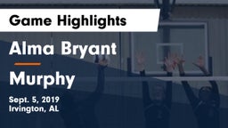 Alma Bryant  vs Murphy Game Highlights - Sept. 5, 2019