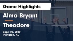Alma Bryant  vs Theodore  Game Highlights - Sept. 26, 2019