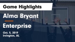 Alma Bryant  vs Enterprise  Game Highlights - Oct. 5, 2019
