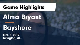 Alma Bryant  vs Bayshore Game Highlights - Oct. 5, 2019