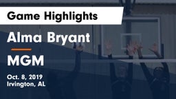 Alma Bryant  vs MGM Game Highlights - Oct. 8, 2019
