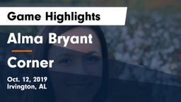 Alma Bryant  vs Corner Game Highlights - Oct. 12, 2019