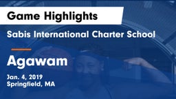 Sabis International Charter School vs Agawam  Game Highlights - Jan. 4, 2019