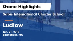 Sabis International Charter School vs Ludlow Game Highlights - Jan. 21, 2019