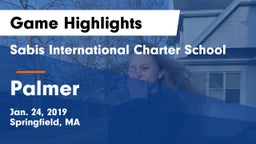 Sabis International Charter School vs Palmer  Game Highlights - Jan. 24, 2019