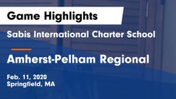 Sabis International Charter School vs Amherst-Pelham Regional  Game Highlights - Feb. 11, 2020