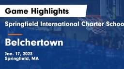 Springfield International Charter School vs Belchertown Game Highlights - Jan. 17, 2023