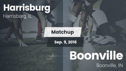 Matchup: Harrisburg High vs. Boonville  2016