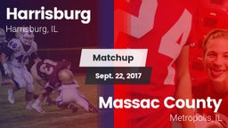 Matchup: Harrisburg High vs. Massac County  2017