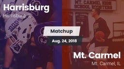 Matchup: Harrisburg High vs. Mt. Carmel  2018