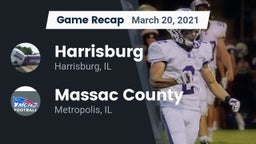 Recap: Harrisburg  vs. Massac County  2021