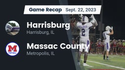 Recap: Harrisburg  vs. Massac County  2023
