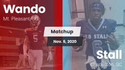 Matchup: Wando vs. Stall  2020