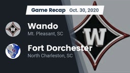 Recap: Wando  vs. Fort Dorchester  2020
