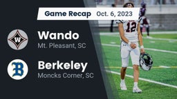 Recap: Wando  vs. Berkeley  2023