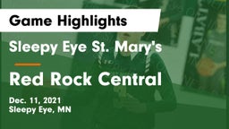 Sleepy Eye St. Mary's  vs Red Rock Central Game Highlights - Dec. 11, 2021