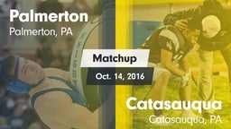 Matchup: Palmerton vs. Catasauqua  2016