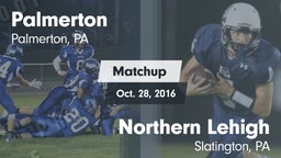 Matchup: Palmerton vs. Northern Lehigh  2016