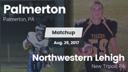 Matchup: Palmerton vs. Northwestern Lehigh  2017