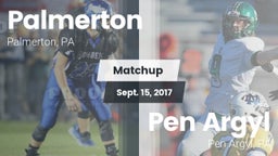 Matchup: Palmerton vs. Pen Argyl  2017