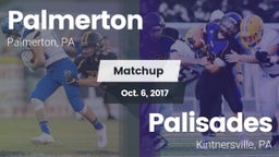 Matchup: Palmerton vs. Palisades  2017