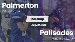Matchup: Palmerton vs. Palisades  2018