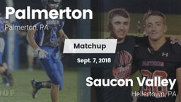 Matchup: Palmerton vs. Saucon Valley  2018