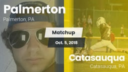 Matchup: Palmerton vs. Catasauqua  2018