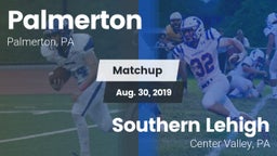 Matchup: Palmerton vs. Southern Lehigh  2019