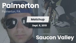 Matchup: Palmerton vs. Saucon Valley  2019