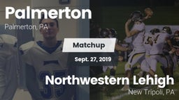 Matchup: Palmerton vs. Northwestern Lehigh  2019