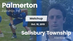 Matchup: Palmerton vs. Salisbury Township  2019