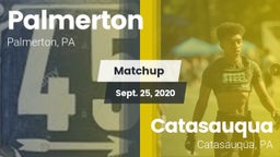Matchup: Palmerton vs. Catasauqua  2020