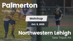 Matchup: Palmerton vs. Northwestern Lehigh  2020