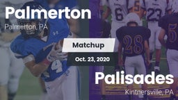 Matchup: Palmerton vs. Palisades  2020
