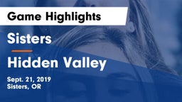 Sisters  vs Hidden Valley Game Highlights - Sept. 21, 2019