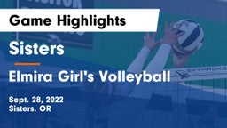 Sisters  vs Elmira Girl's Volleyball Game Highlights - Sept. 28, 2022