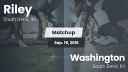 Matchup: Riley vs. Washington  2016