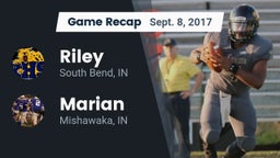 Recap: Riley  vs. Marian  2017
