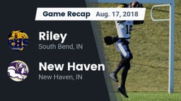 Recap: Riley  vs. New Haven  2018