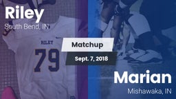 Matchup: Riley vs. Marian  2018