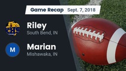Recap: Riley  vs. Marian  2018