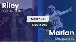Matchup: Riley vs. Marian  2019