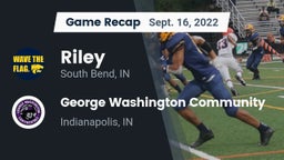 Recap: Riley  vs. George Washington Community  2022