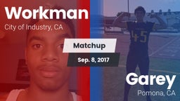 Matchup: Workman  vs. Garey  2017